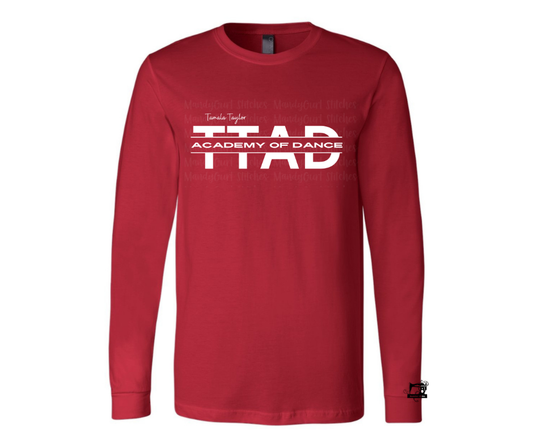 TTAD Red Long Sleeve Tee