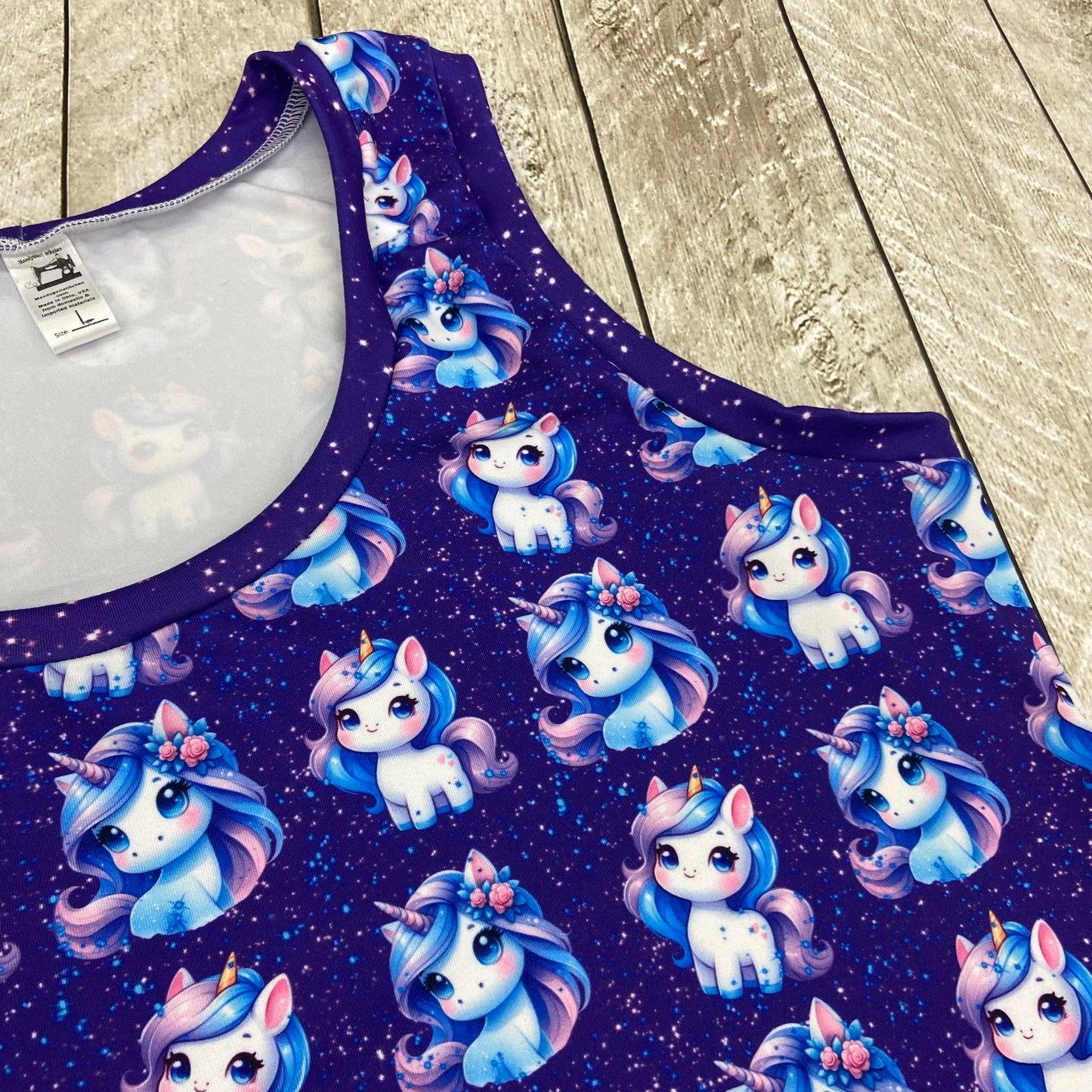 Purple Unicorns Women's Essential Tank