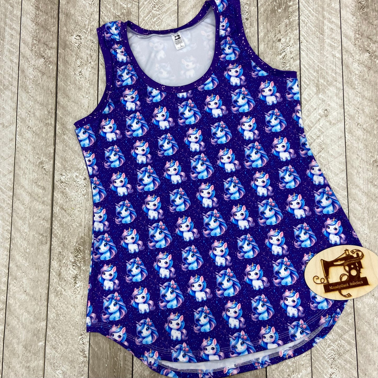 Purple Unicorns Women's Essential Tank