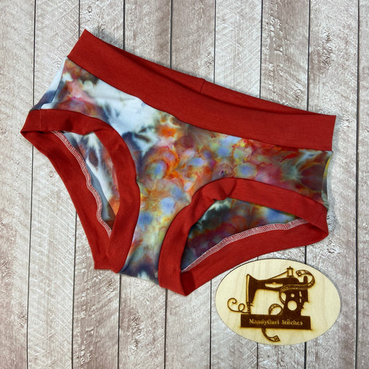 M Rust Tie-Dye Full Coverage Bunzies