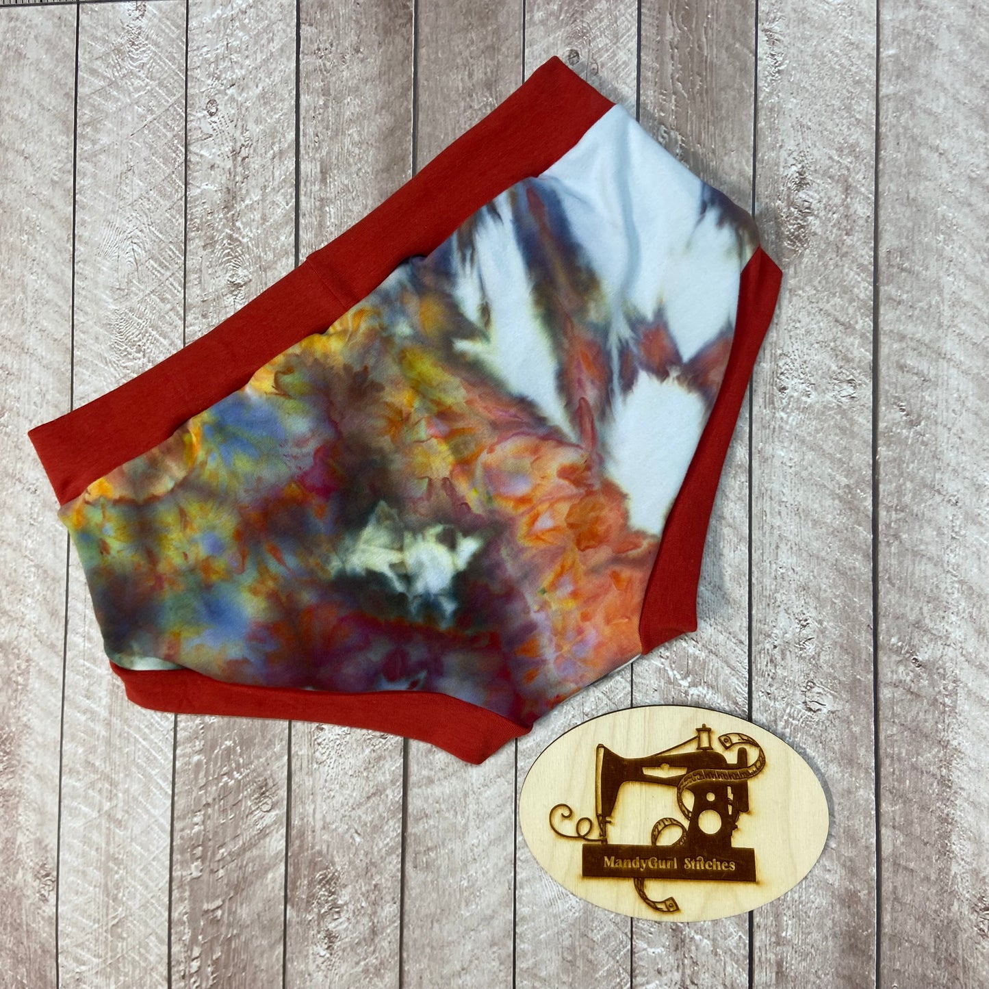 M Rust Tie-Dye Full Coverage Bunzies