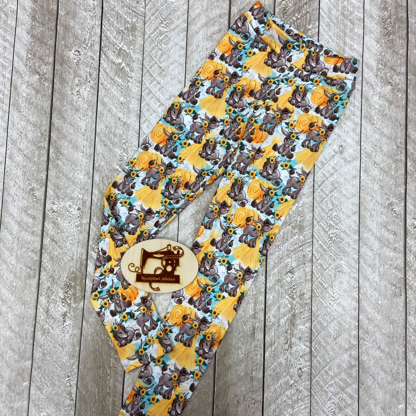 Sunflower Donkey Leggings