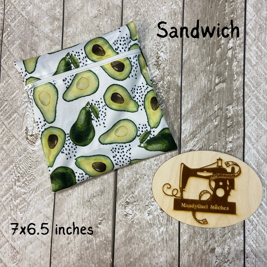 Sandwich Size Snack Bag