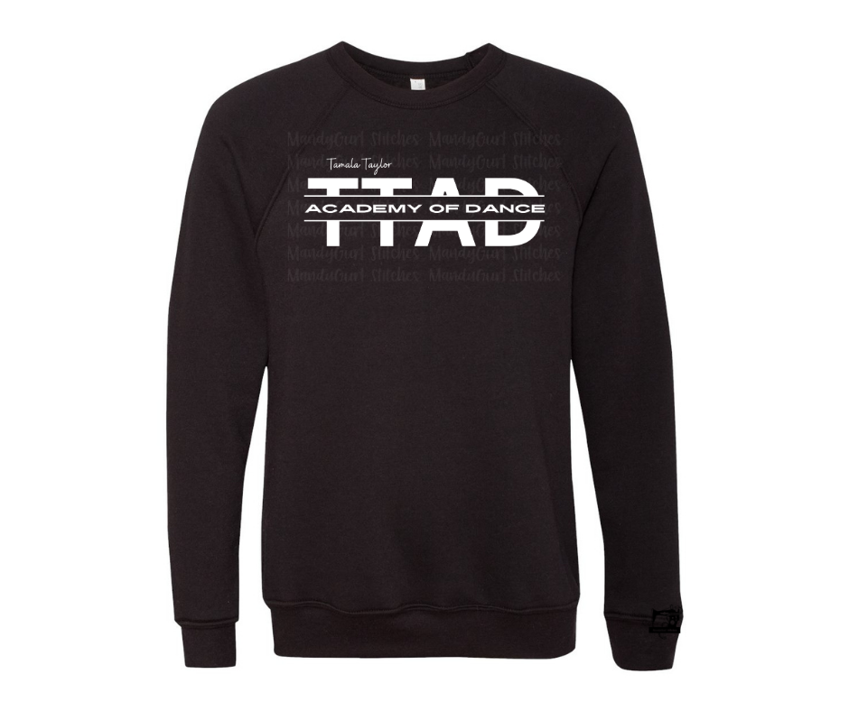 TTAD Black Crew Sweatshirt