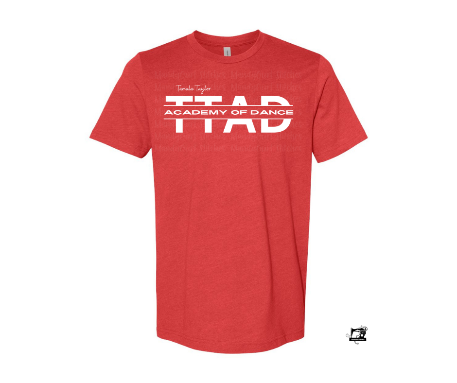 TTAD Heather Red Classic Tee
