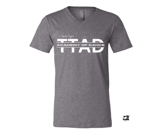 TTAD Heather Deep V-Neck Tee