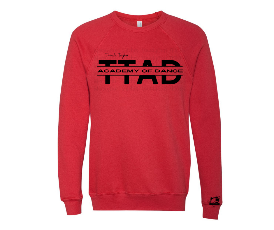 TTAD Red Crew Sweatshirt