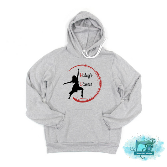 Haley's Classes Heather Athletic Gray Hoodie