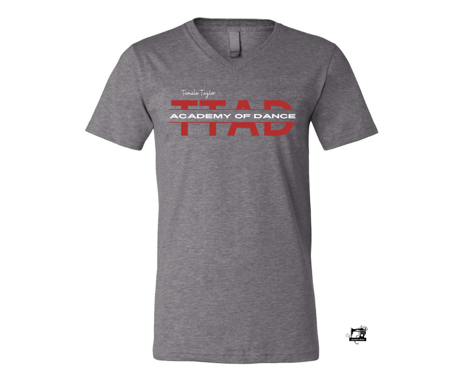 TTAD Heather Deep V-Neck Tee