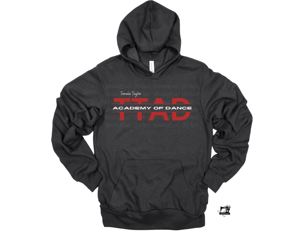 TTAD Heather Charcoal Hoodie