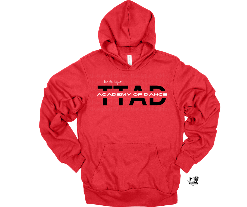 TTAD Heather Red Hoodie