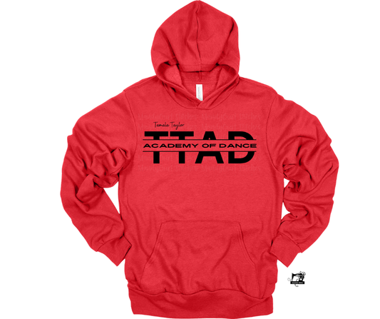 TTAD Heather Red Hoodie
