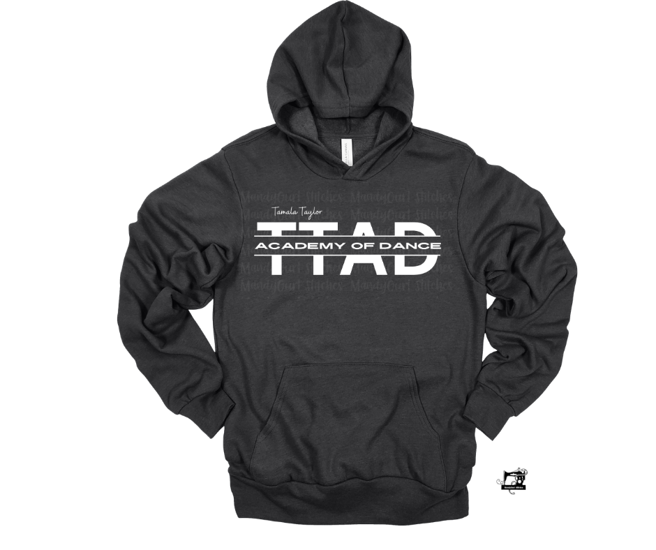 TTAD Heather Charcoal Hoodie
