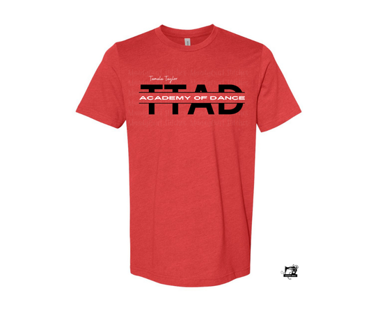 TTAD Heather Red Classic Tee