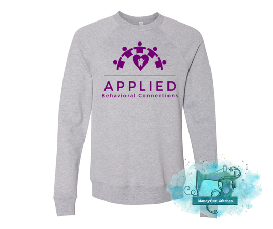 ABC Purple Logo Crew Sweatshirt