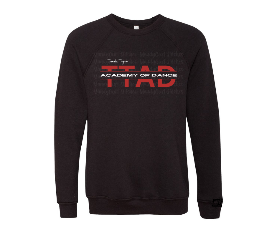 TTAD Black Crew Sweatshirt