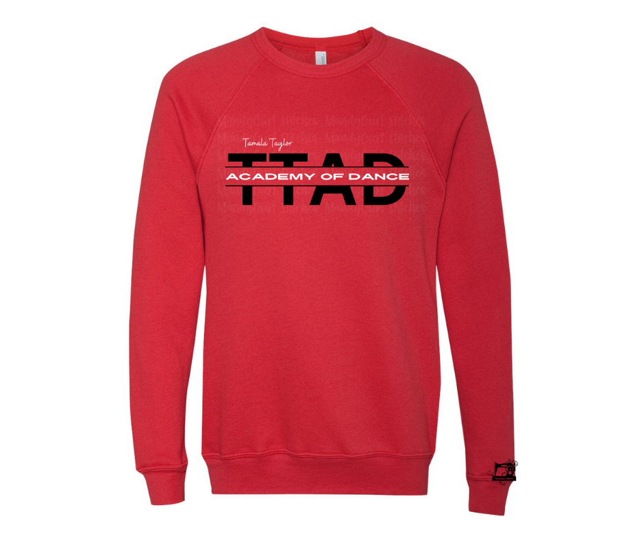 TTAD Red Crew Sweatshirt