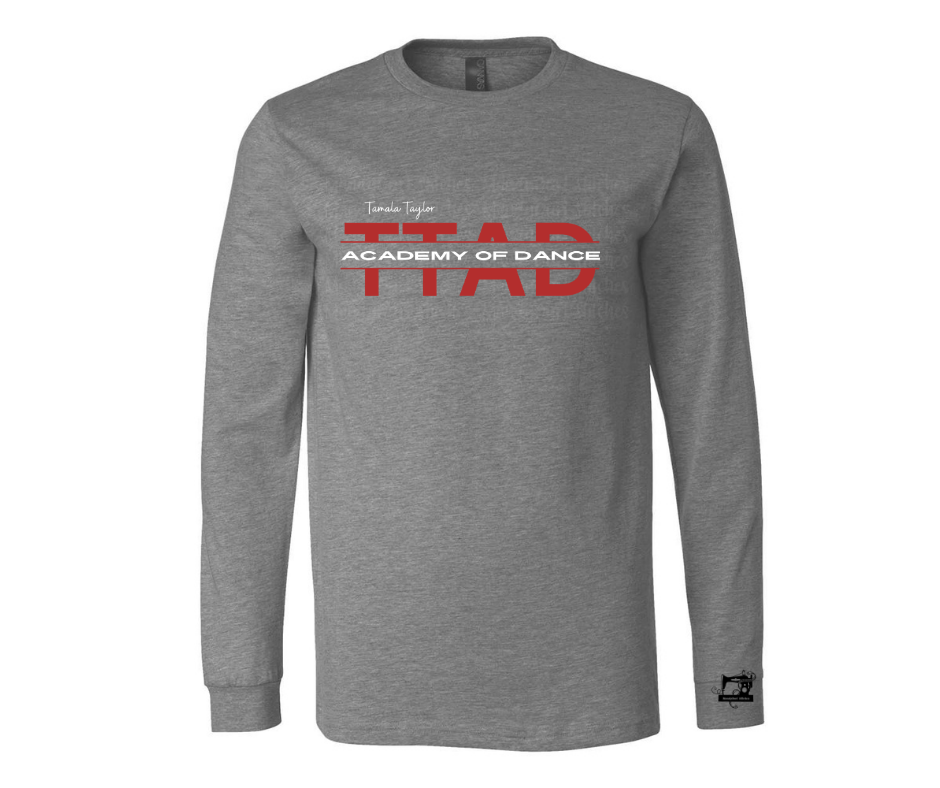 TTAD Heather Deep Long Sleeve Tee
