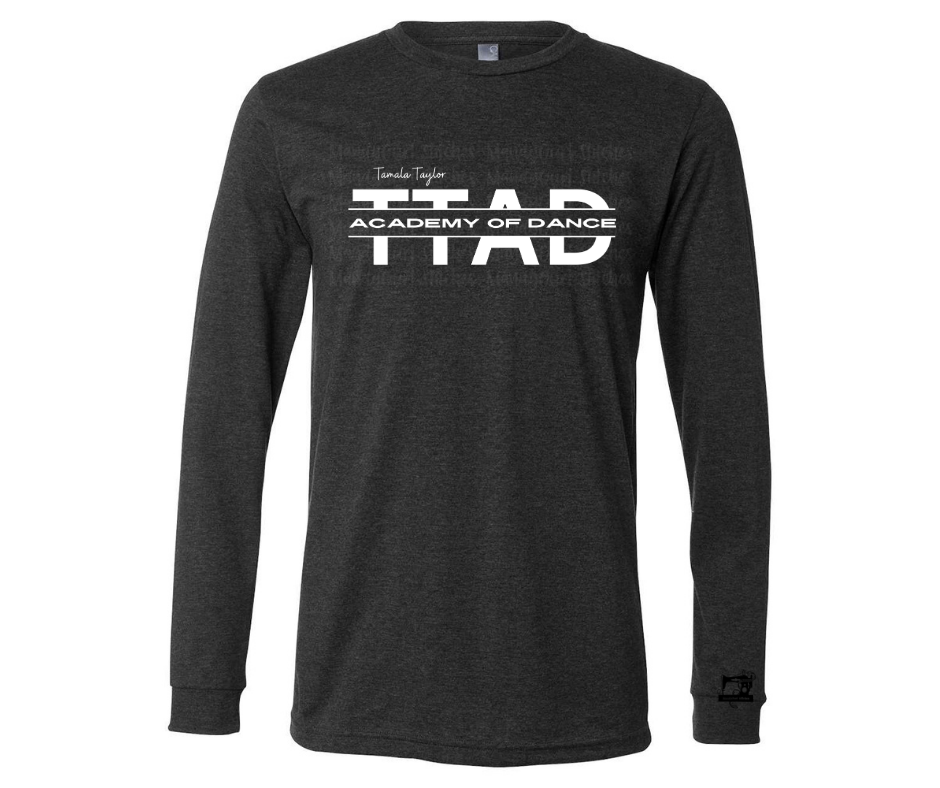 TTAD Heather Charcoal Long Sleeve Tee