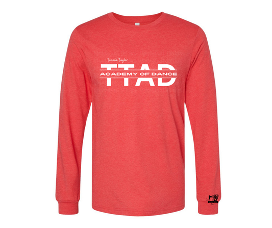 TTAD Heather Red Long Sleeve Tee