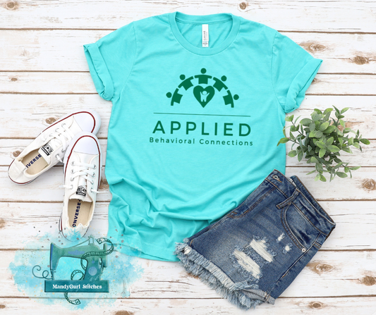 ABC Dark Green Logo Tee