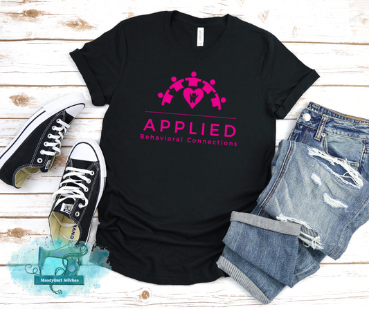 ABC Hot Pink Logo Tee