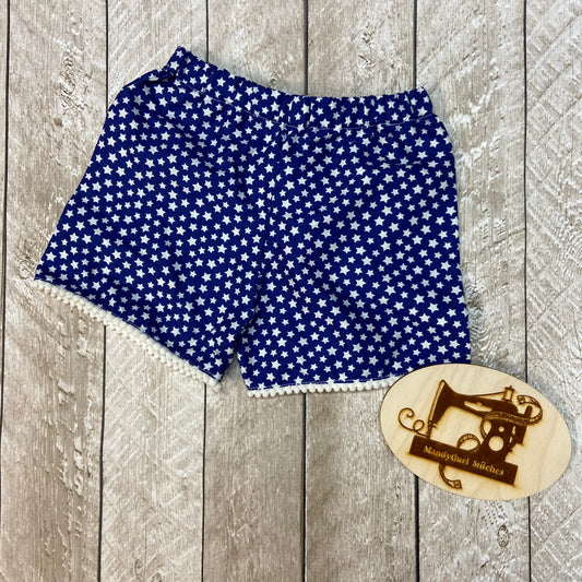 Navy Stars Lainey Shorts