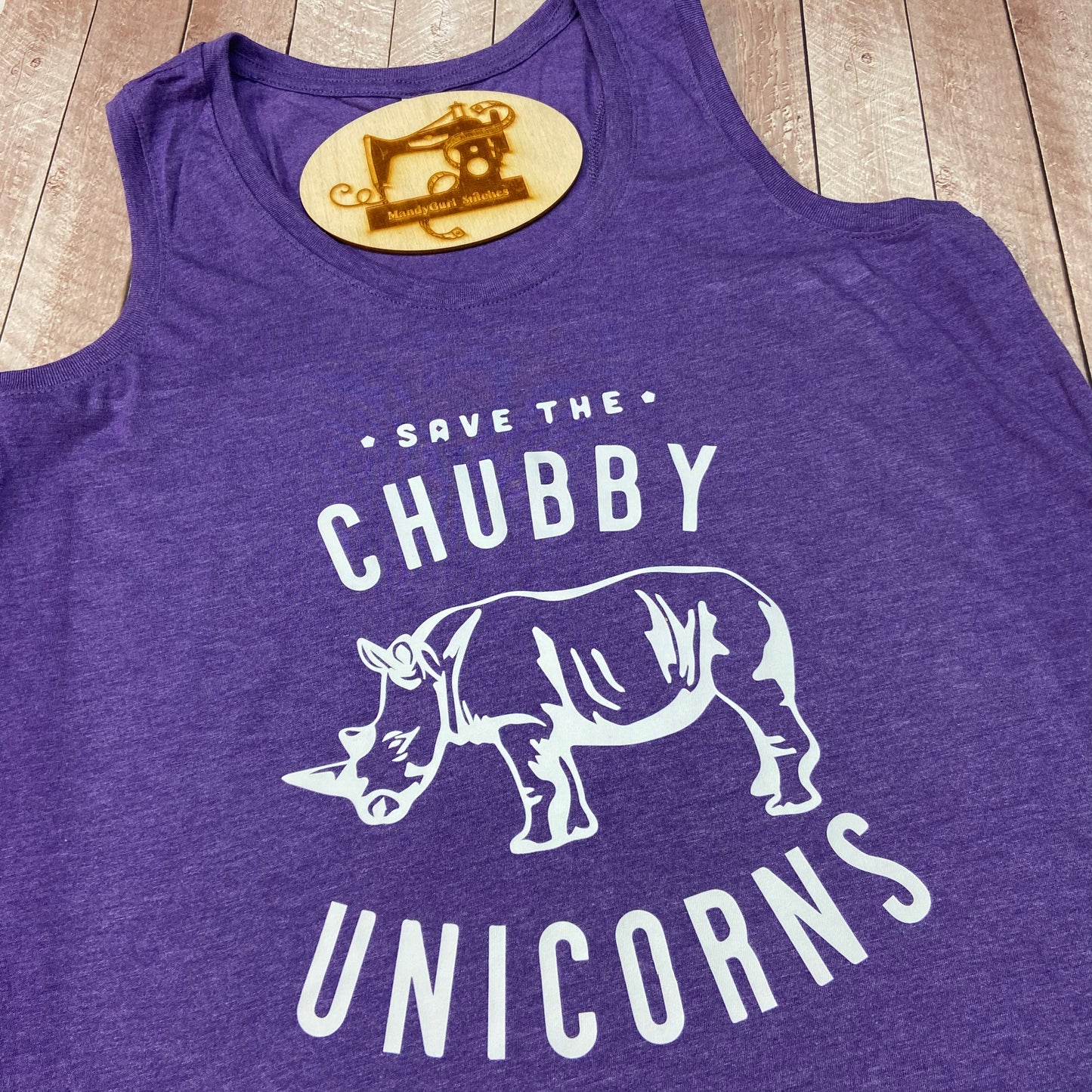 Save the Chubby Unicorns DTF Tank