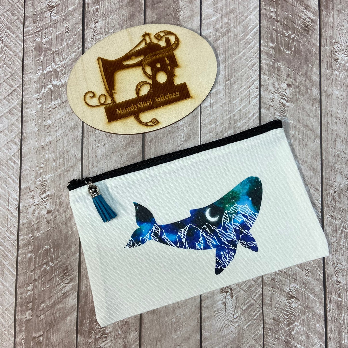 Galaxy Whale Zippy Bag