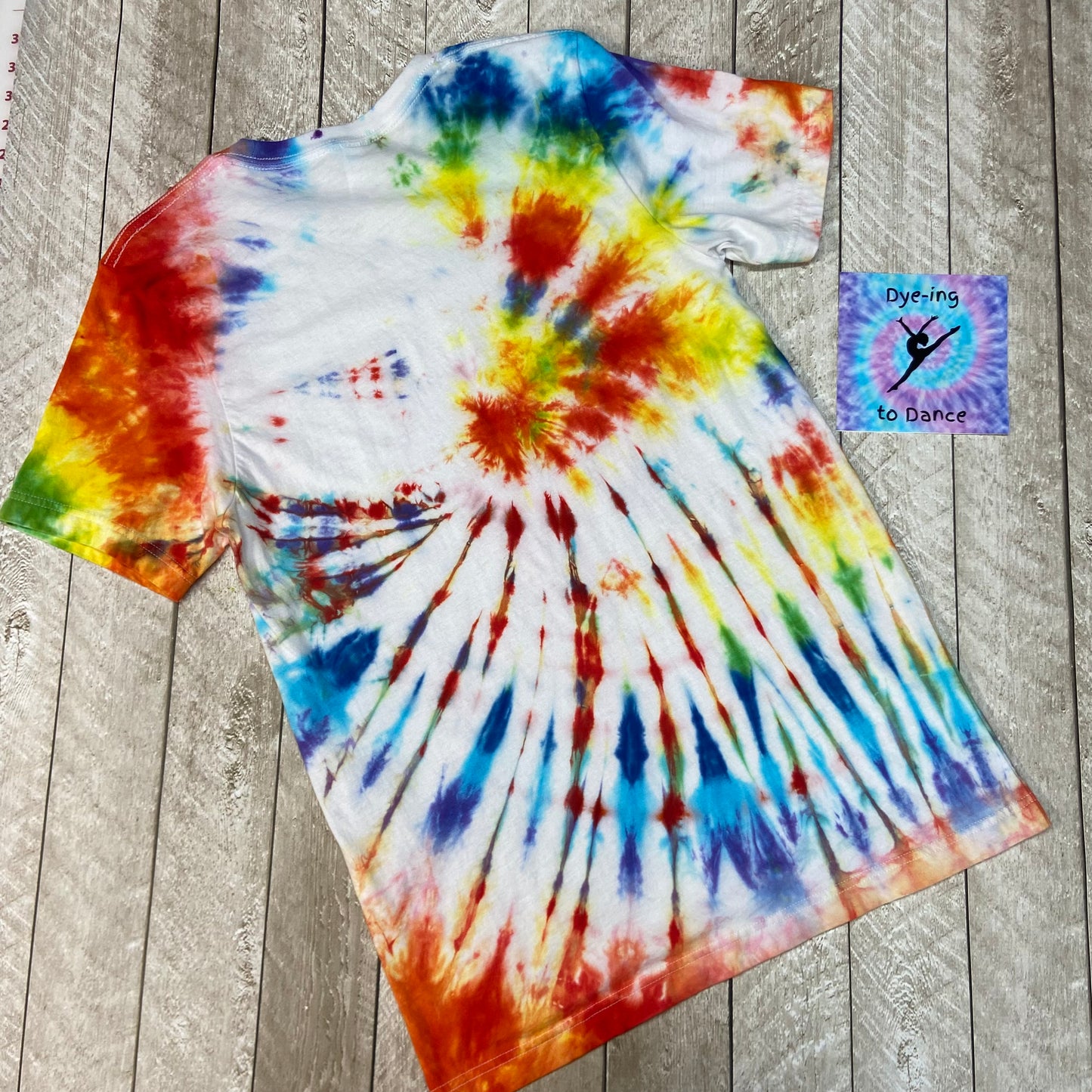 Unisex Adult Medium-Rainbow Fireworks