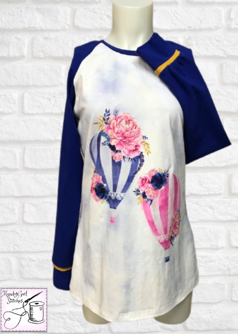 Hot Air Balloon Raglan Tunic