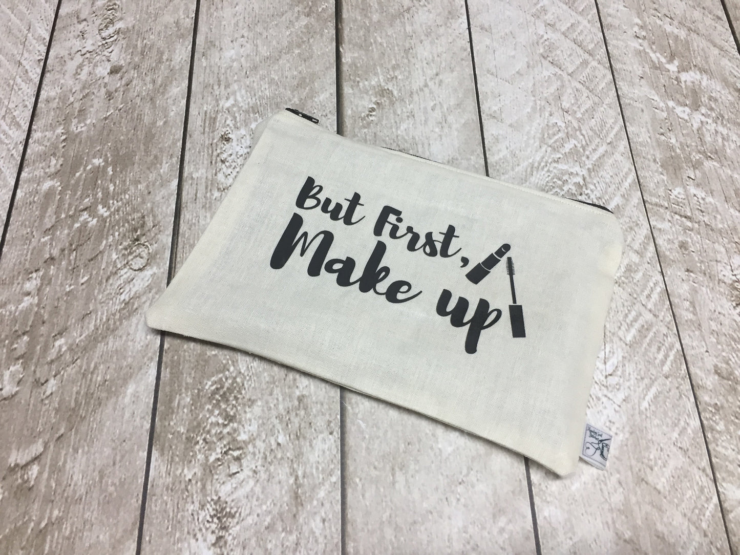 But First, Make Up Zipper Bag