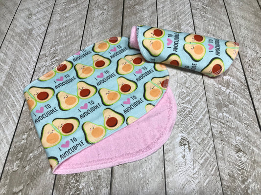 Avocuddle Contoured Baby Burp Cloth