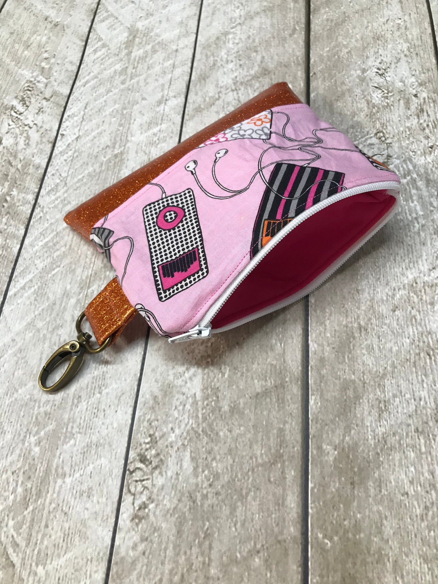 Music Player Zipper Pouch