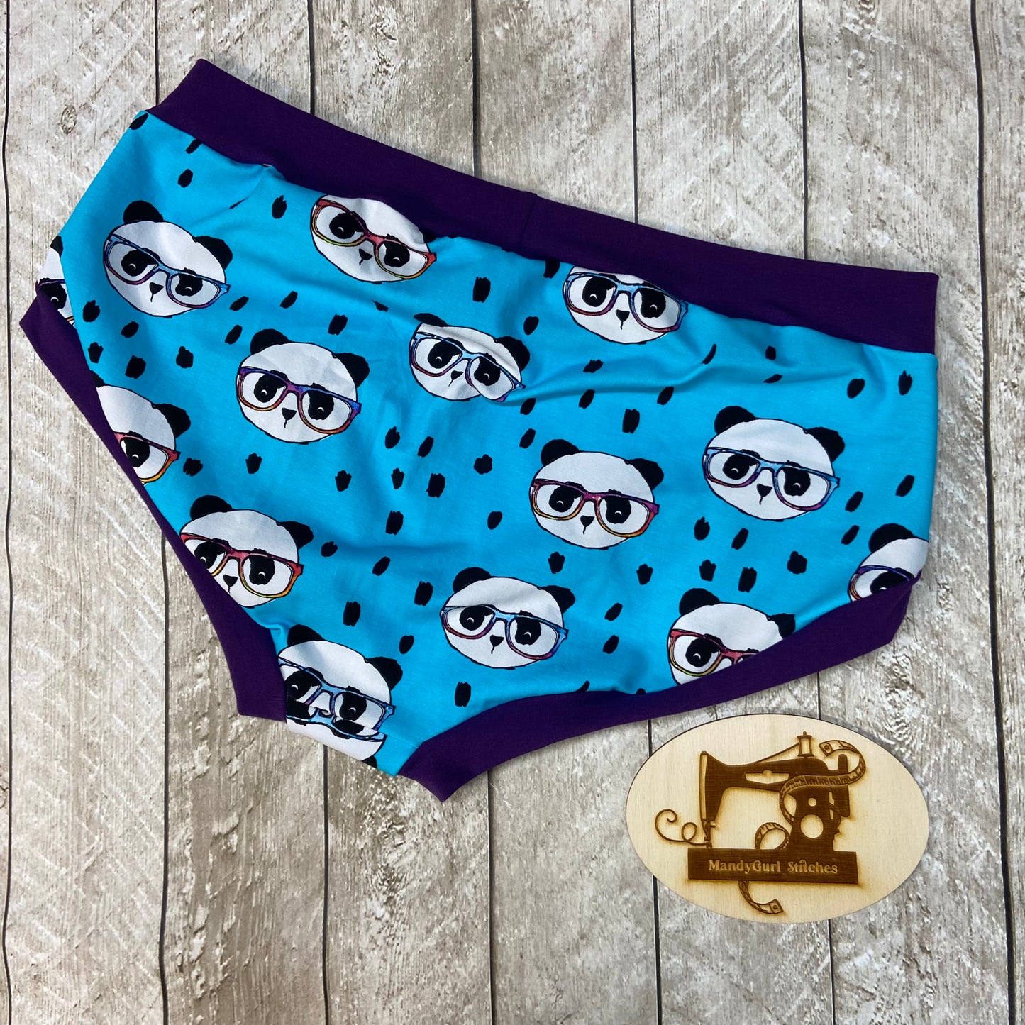 2XL Rainbow Glasses Pandas Full Coverage Bunzies