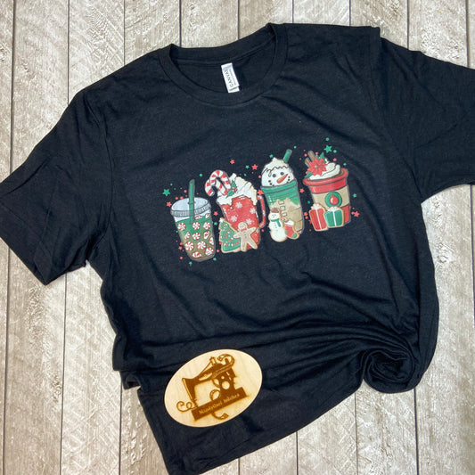 Christmas Coffee DTF Tee