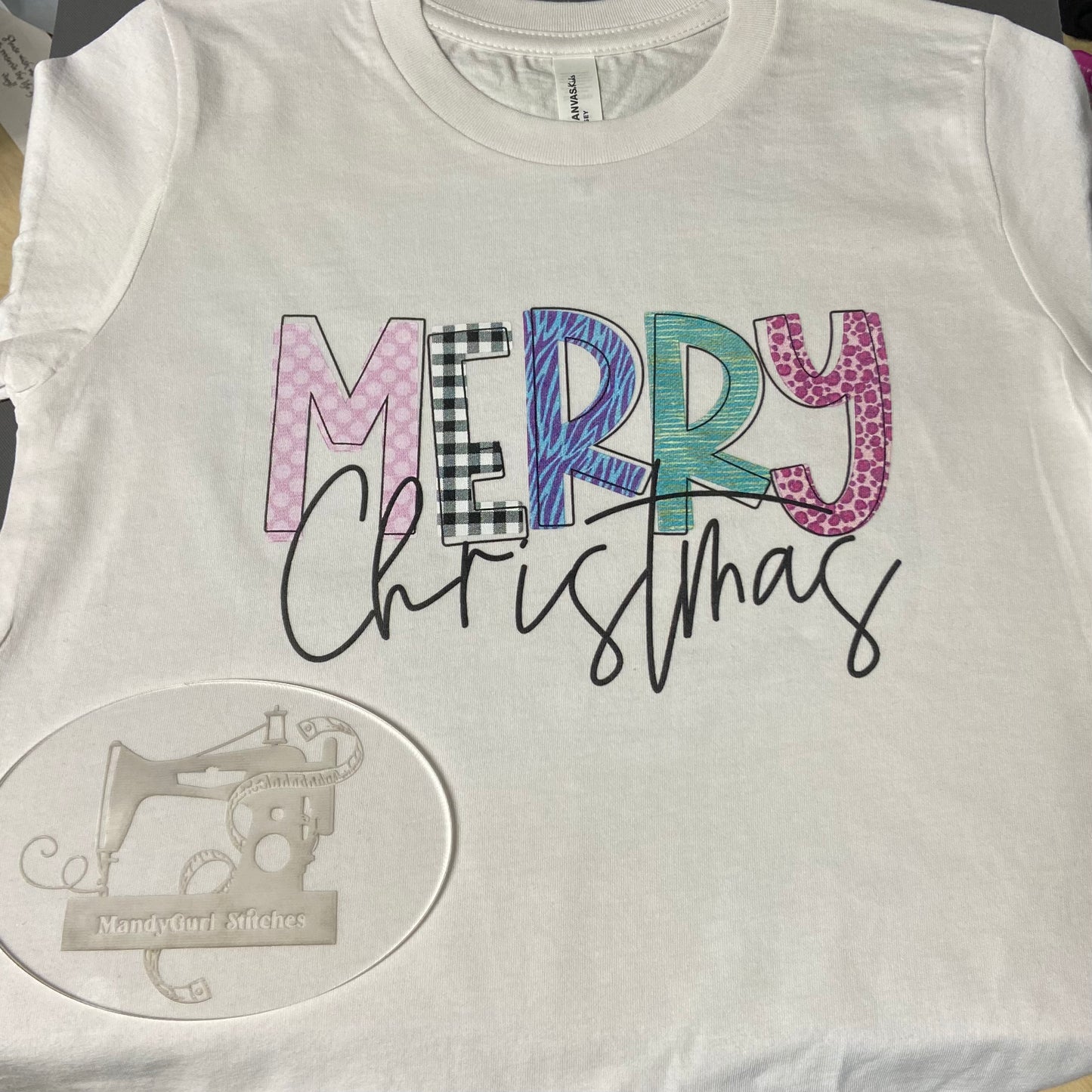 Merry Christmas PREMIUM SCREENPRINT Tee