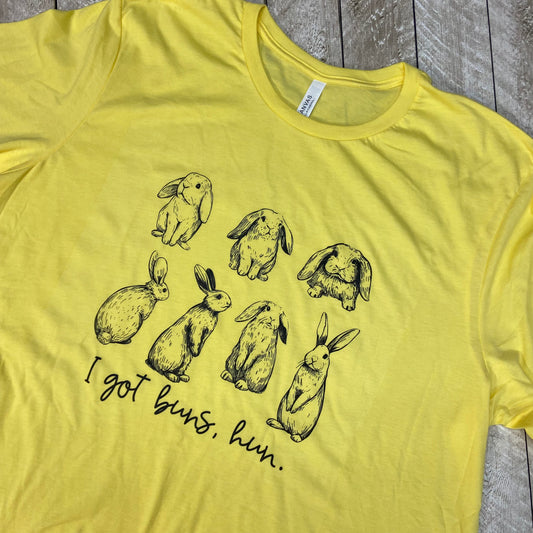 I Got Buns Screenprint Tee