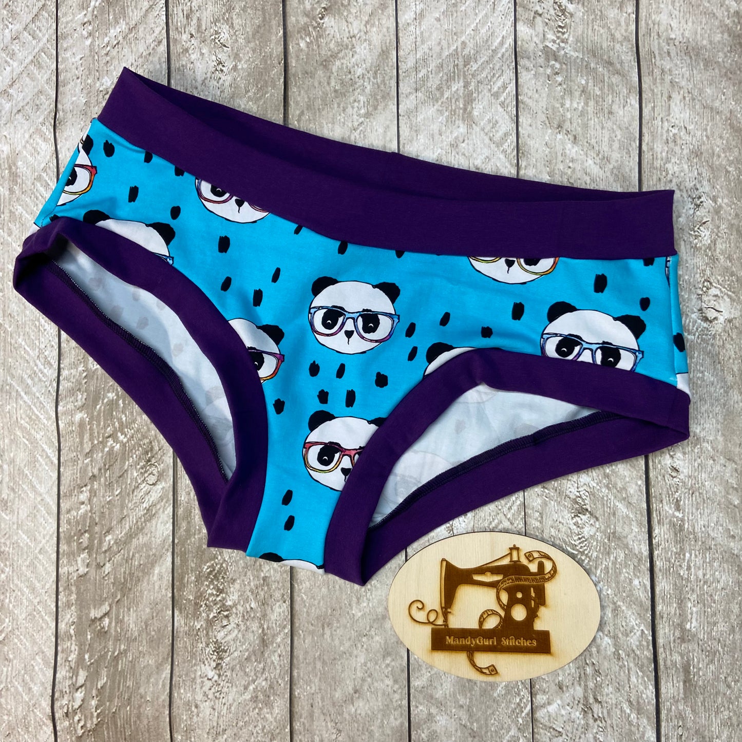 2XL Rainbow Glasses Pandas Full Coverage Bunzies