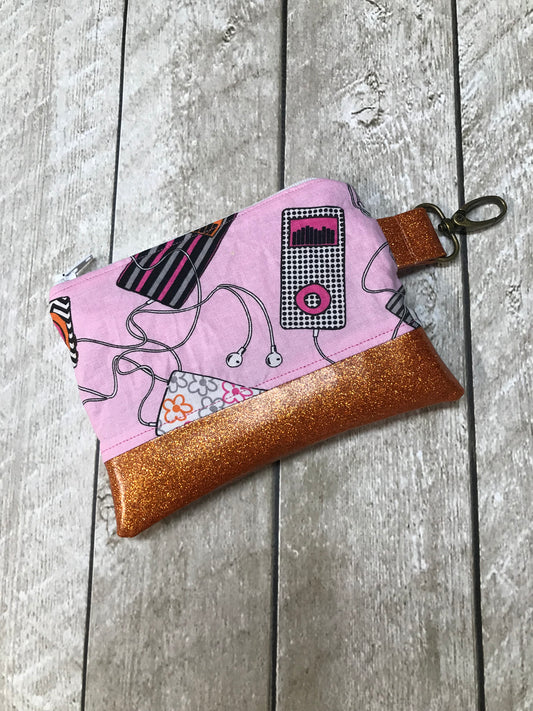 Music Player Zipper Pouch